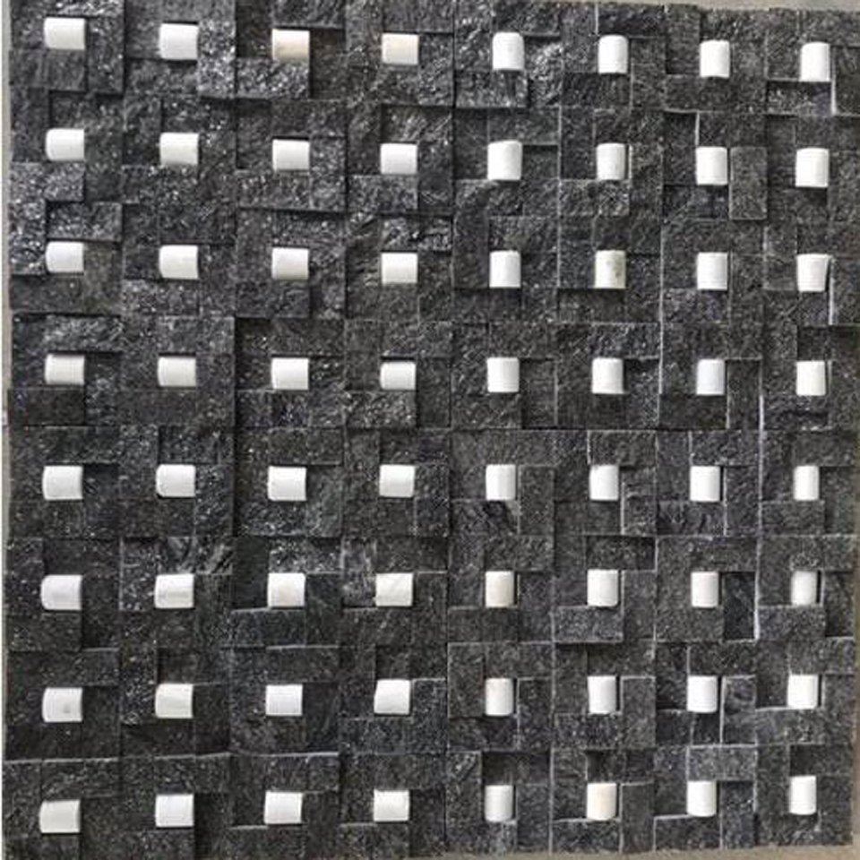 Wall Cladding Stone Mosaic Tile
